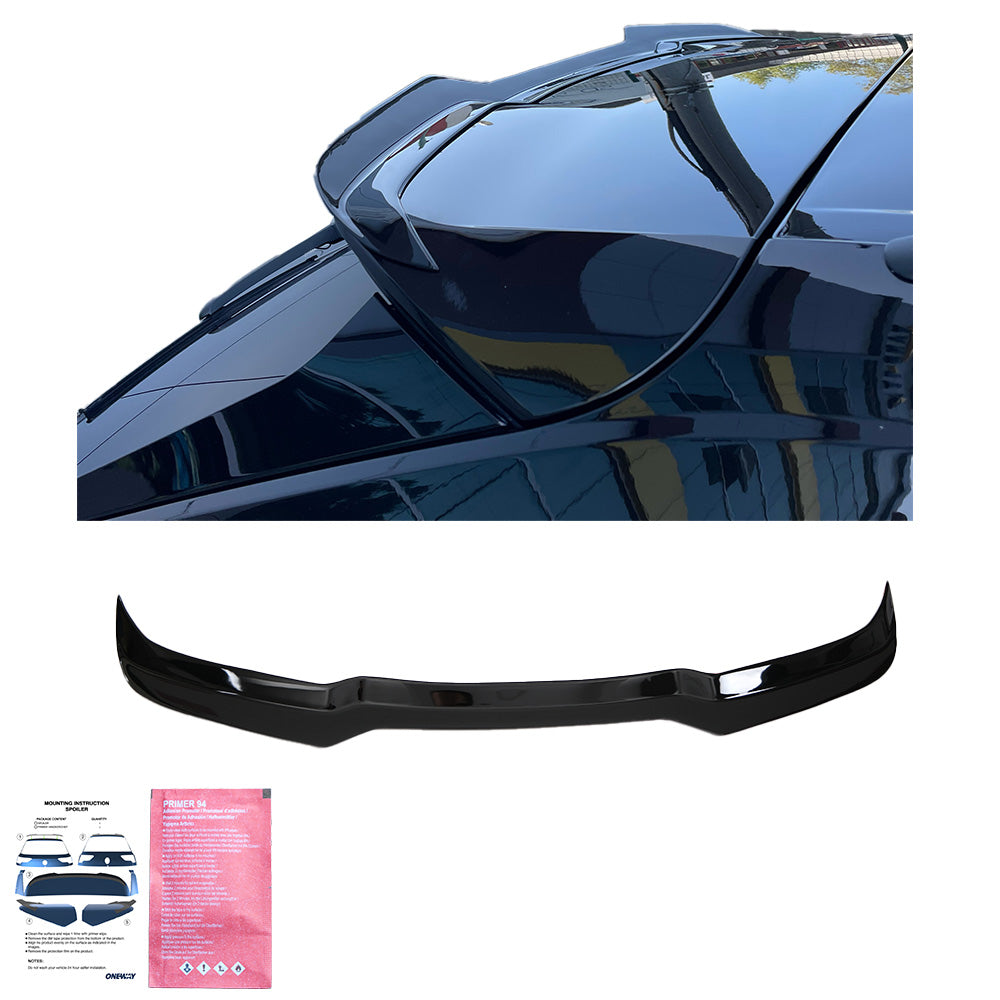Heckspoiler Hochglanz Schwarz passend für Audi RS Q8 Mk1 2019+
