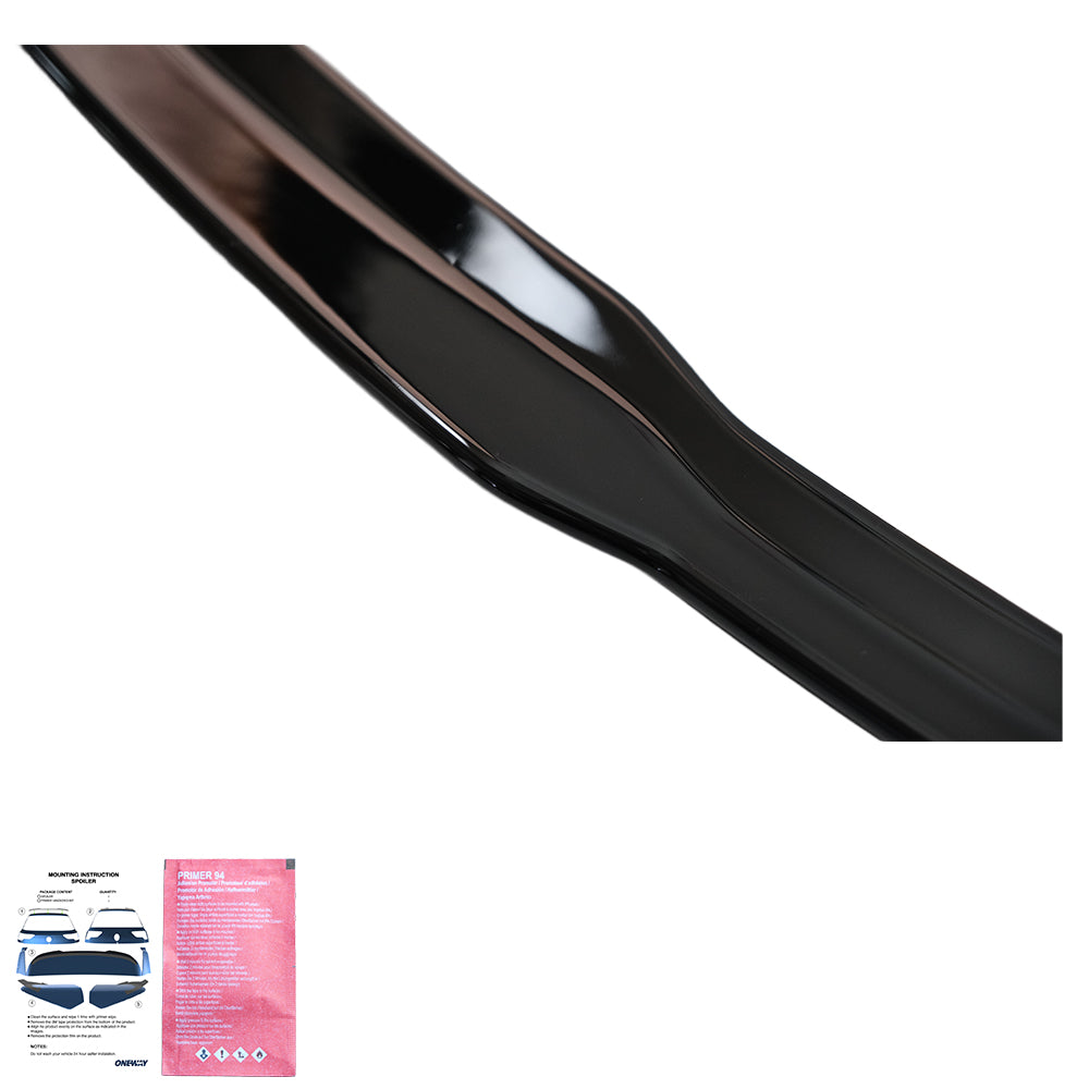 Dachspoiler passend für AUDI A3 A3 S-Line S3 RS3 Limousine 8V / 8V Facelift 2013-2020 Hochglanz Schwarz