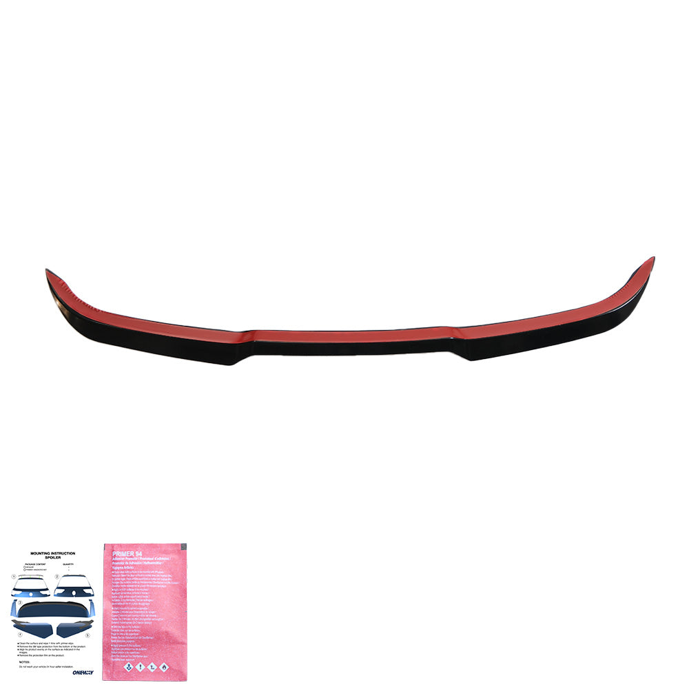 SP20.056 - Spoiler passend für Audi S3/RS3/A3 S-Line 8Y (Sportback) 2020-2024 Hochglanz Schwarz