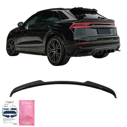 Spoiler passend für Audi SQ8 / Q8 S-Line 2018+ schwarz glänzend