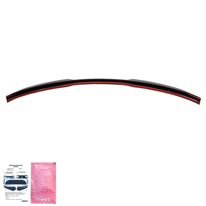 Spoiler passend für Audi RSQ8 / SQ8 / Q8 S-Line 2018+ Hochglanz Schwarz