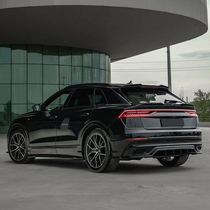 Spoiler passend für Audi RSQ8 / SQ8 / Q8 S-Line 2018+ Hochglanz Schwarz