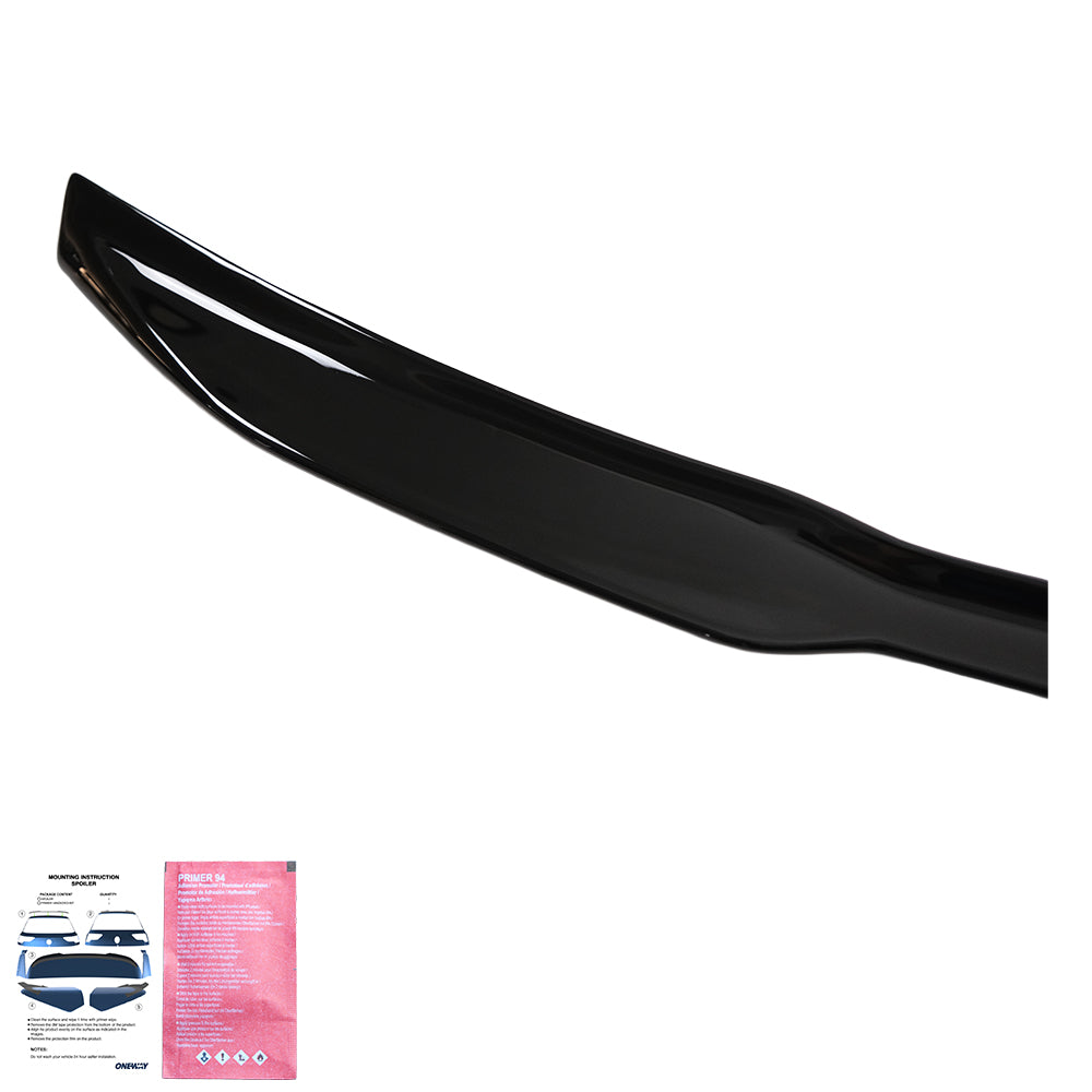 Spoiler passend für Audi S4 / A4 S-Line / A4 B9 2015-2024 Hochglanz Schwarz