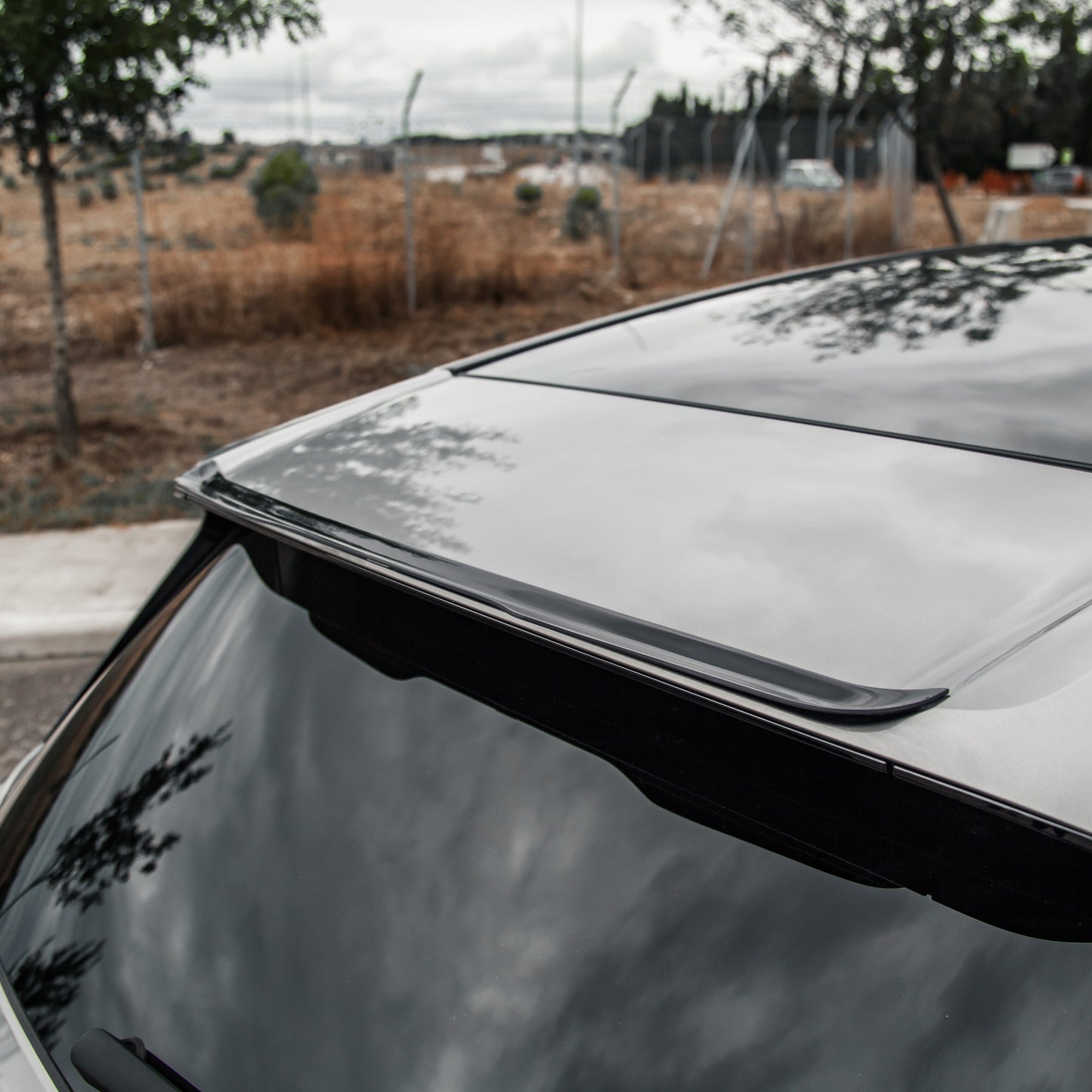 Dachspoiler Hochglanz Schwarz passend für BMW iX M-Pack i20 2019+