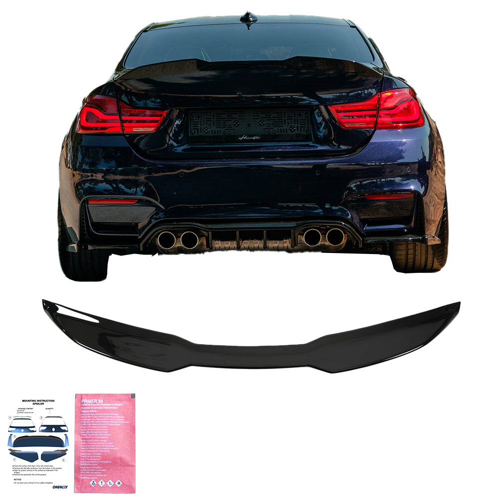 SP20.045 - Dachspoiler passend für BMW M4 F82 2014-2021 Hochglanz Schwarz