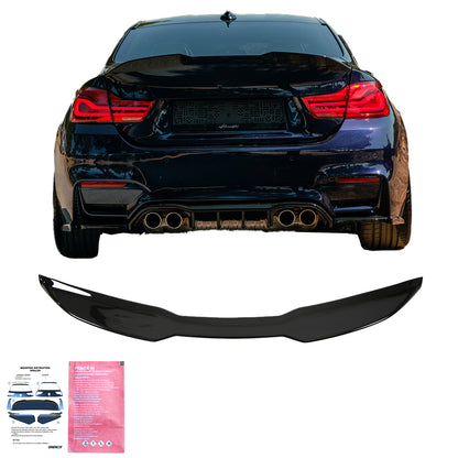 SP20.045 - Dachspoiler passend für BMW M4 F82 2014-2021 Hochglanz Schwarz
