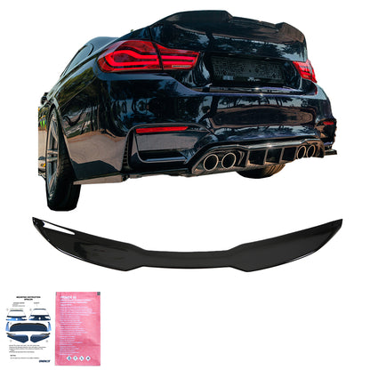 SP20.045 - Dachspoiler passend für BMW M4 F82 2014-2021 Hochglanz Schwarz