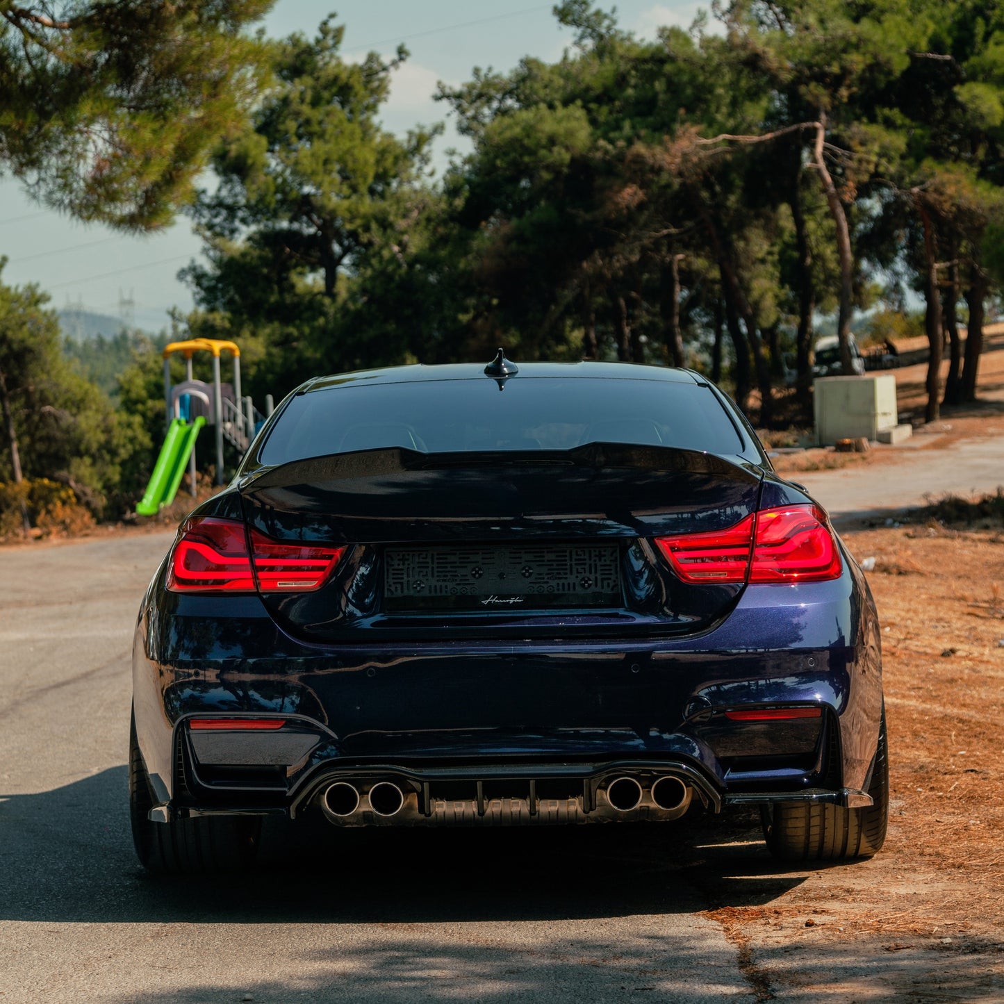 SP20.045 - Dachspoiler passend für BMW M4 F82 2014-2021 Hochglanz Schwarz