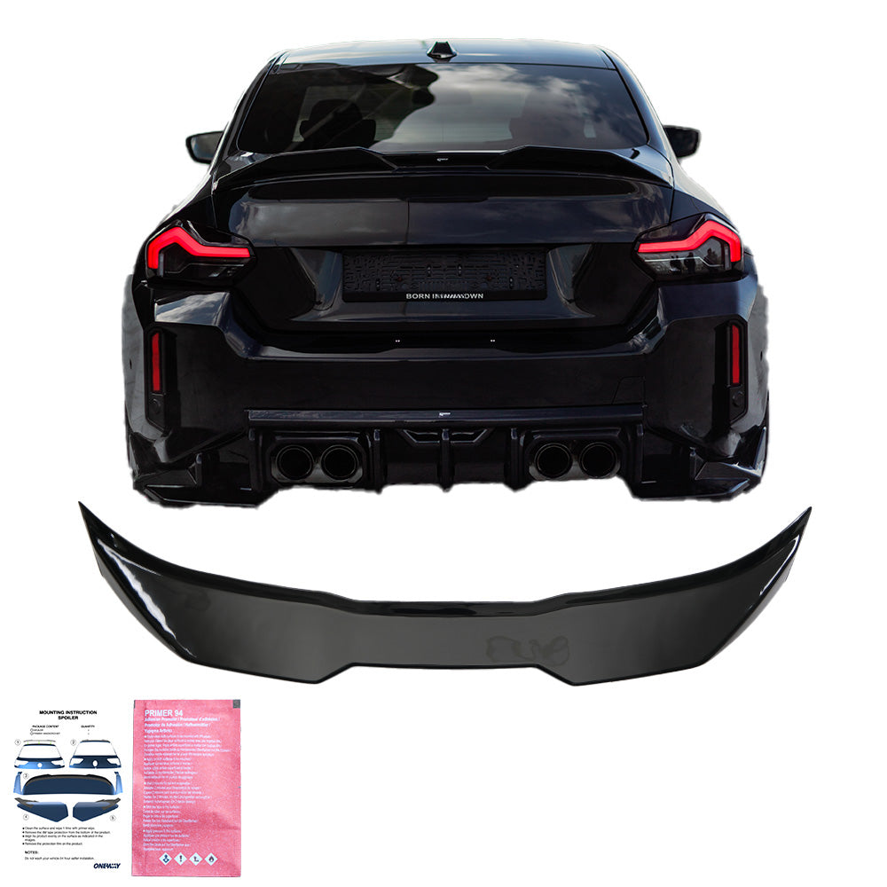 SP20.050 - Spoiler passend für BMW M2 G87 2023+ Hochglanz Schwarz
