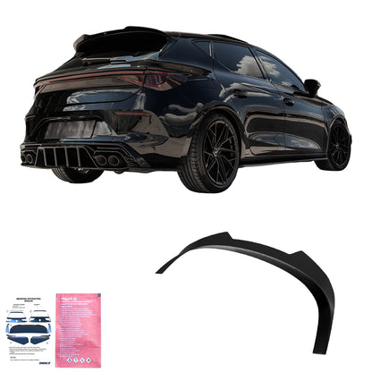 Dachspoiler Hochglanz Schwarz passend für Cupra Leon Mk1 / Mk1 Facelift 2020+