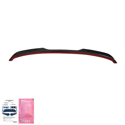 Dachspoiler Hochglanz Schwarz passend für Ford Focus ST Mk3 Hatchback 2010-2014 / ST Mk3 Facelift 2015-2018