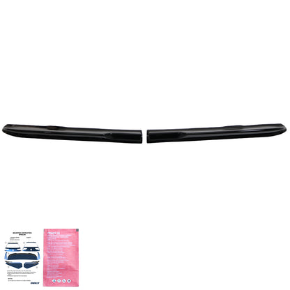 Spoiler passend für VW Transporter T7 2024+ / FORD Transit Custom Mk2 2023+ Hochglanz Schwarz