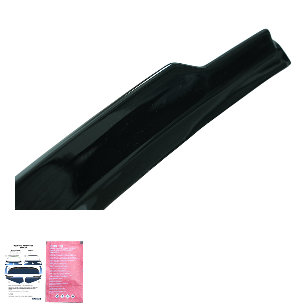 Spoiler passend für VW Transporter T7 2024+ / FORD Transit Custom Mk2 2023+ Hochglanz Schwarz