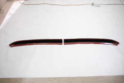 Spoiler passend für VW Transporter T7 2024+ / FORD Transit Custom Mk2 2023+ Hochglanz Schwarz