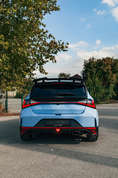 Dachspoiler passend für HYUNDAI I20 N Mk3 2020+ Hochglanz Schwarz