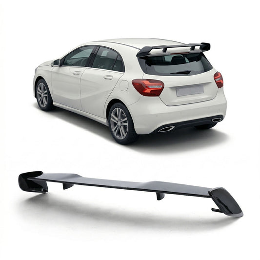 Dachspoiler Hochglanz Schwarz passend für Mercedes A-Klasse W177 Schrägheck 2018-heute