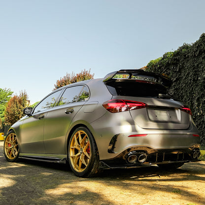 SP20.061 - Spoiler passend für Mercedes A45 S Aero Pack W177 / W177 Facelift 2019+ Hochglanz Schwarz
