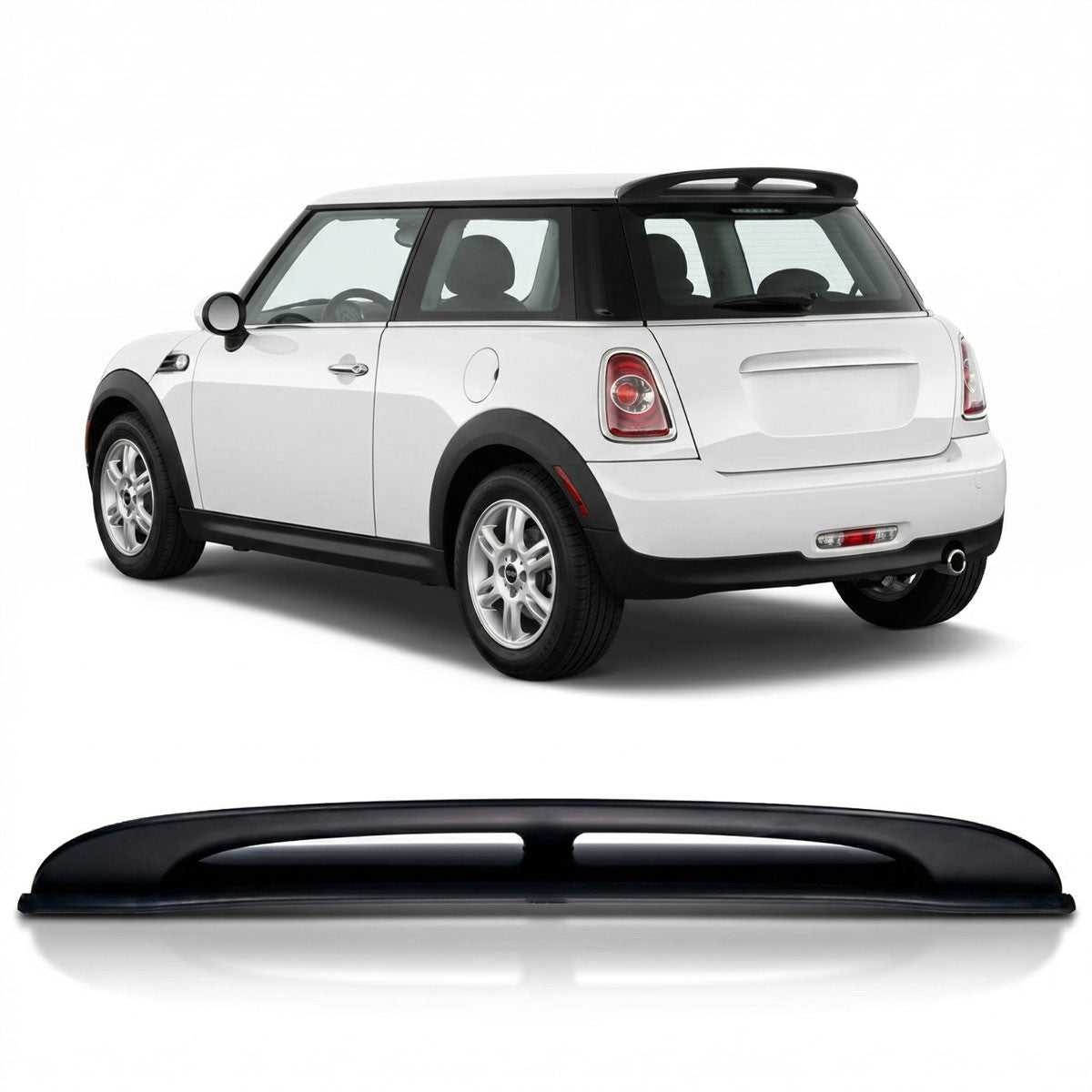Dachspoiler Unlackiert passend für MINI Hatchback (R56) 2006-2013