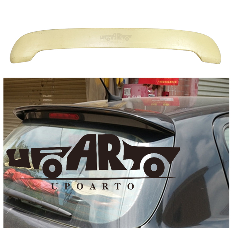 Hochglanz Schwarzer Heckdachspoiler passend für Peugeot 307 Hatchback 2000-2012
