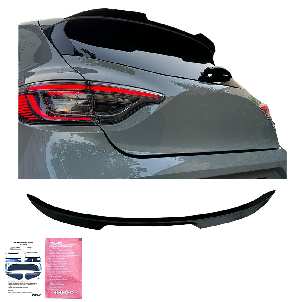 Dachspoiler passend für RENAULT Clio Mk6 2024+ Hochglanz Schwarz