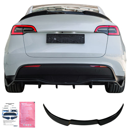 Spoiler passend für TESLA Model Y 2020-2025 Hochglanz Schwarz