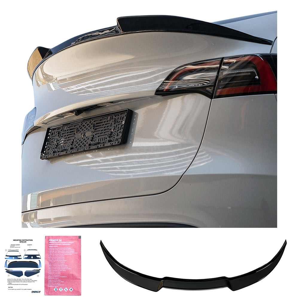 Spoiler passend für TESLA Model Y 2020-2025 Hochglanz Schwarz