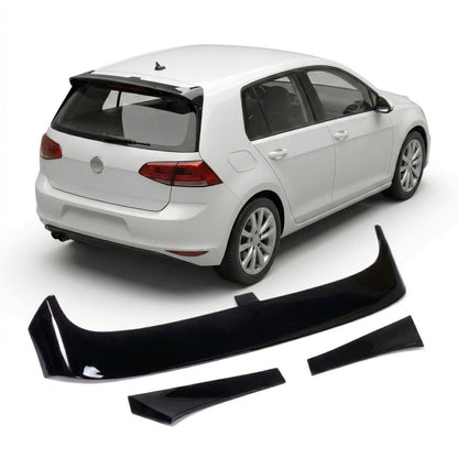 Dachspoiler Hochglanz Schwarz passend für VW Golf 7 2012-2021