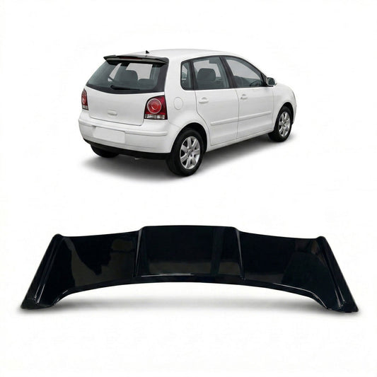 Dachspoiler Flügel Hochglanz Schwarz passend für VW Polo (9N) 2002-2009