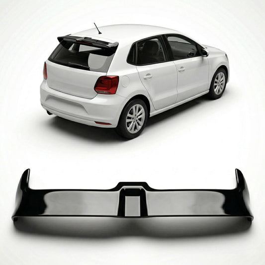 Dachspoiler Hochglanz Schwarz passend für VW Polo 6R 6C 2009-2017