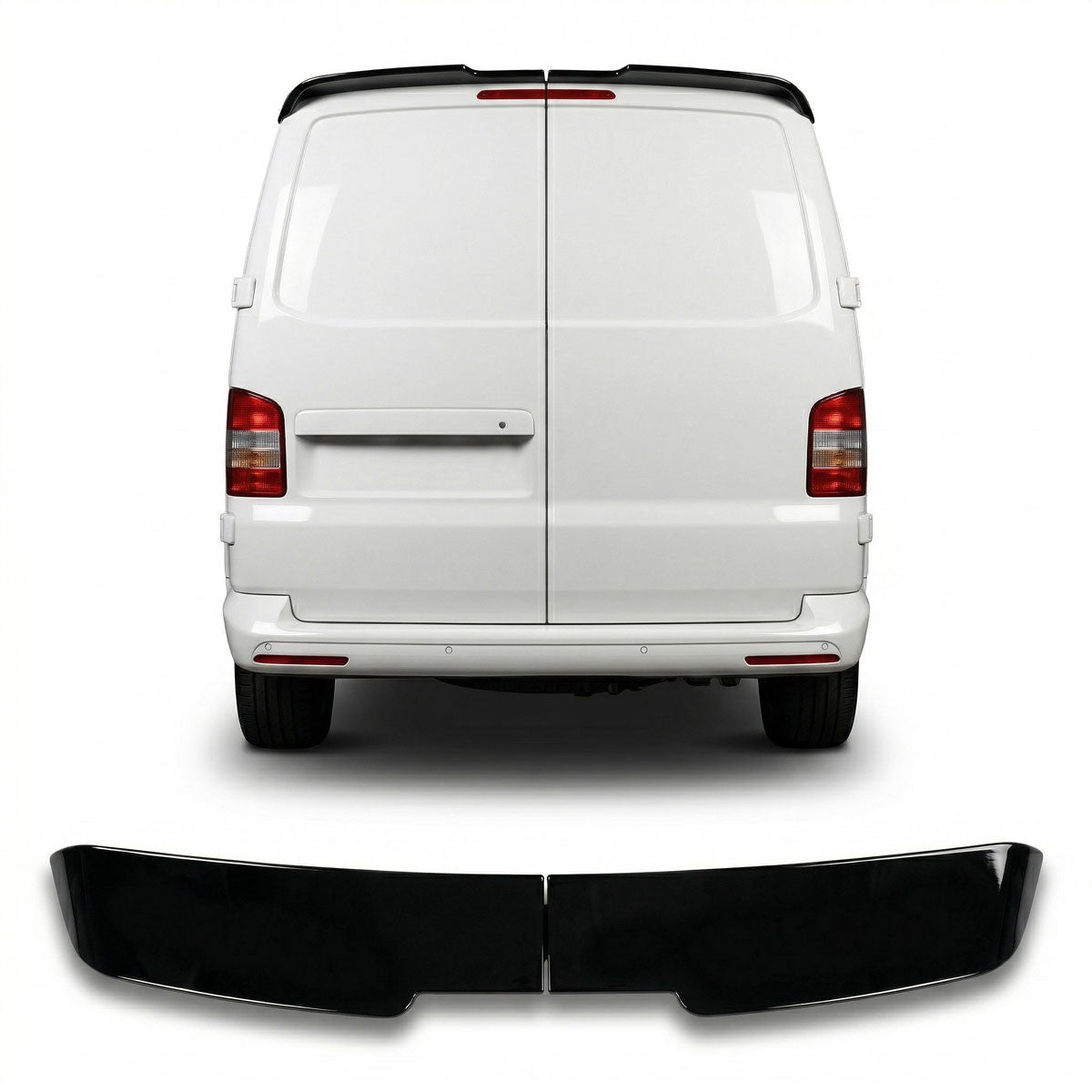 Dachspoiler Flügel Hochglanz Schwarz passend für VW Transporter Multivan T6 2015+