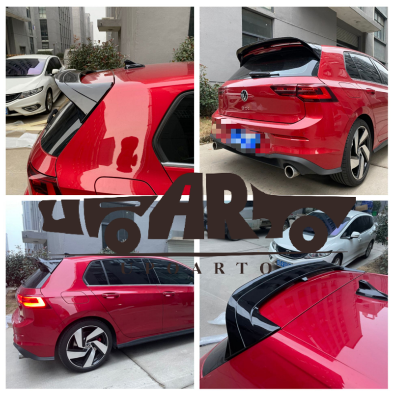 Dachspoiler Flügel Hochglanz Schwarz passend für VW Golf 8 2019-