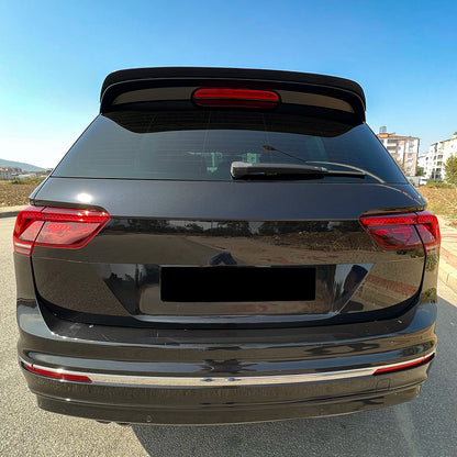 Heckspoiler passend für VW Tiguan MK 2 R Line 2015 - 2020 Hochglanz Schwarz