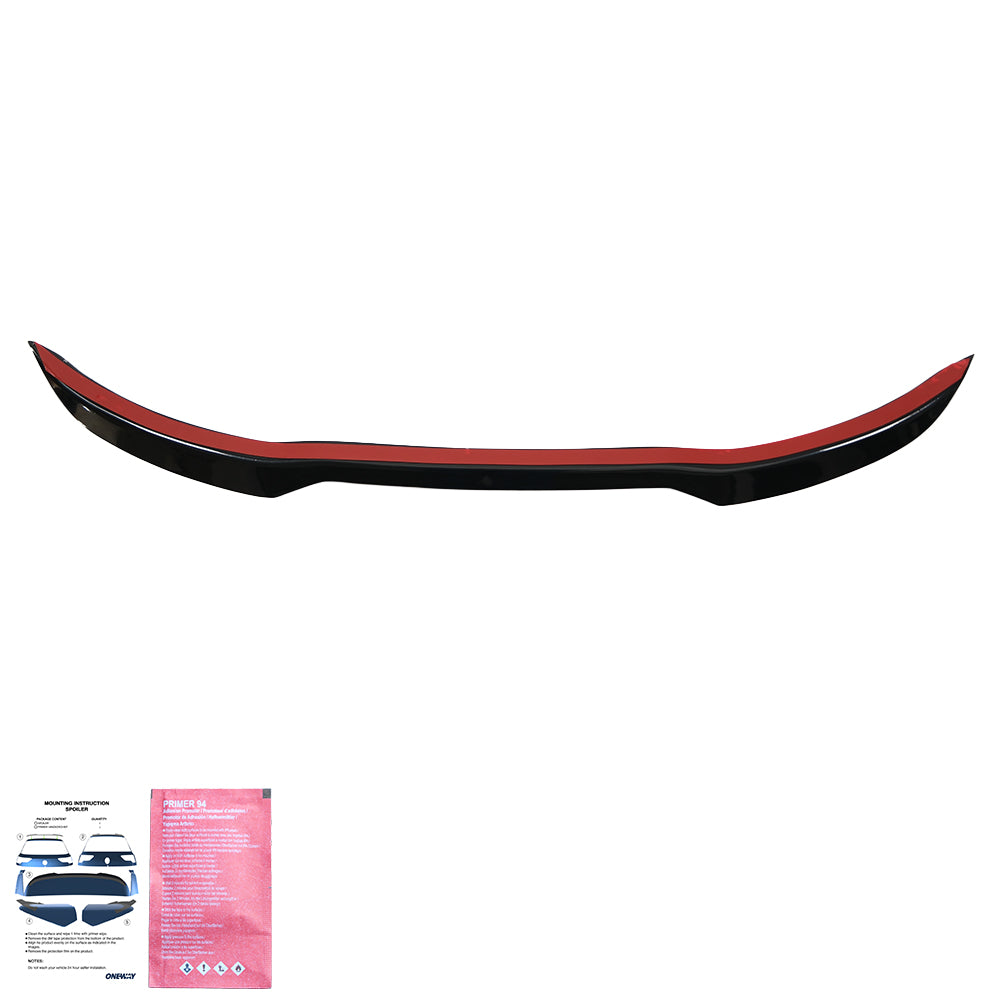 Heckspoiler passend für VW Volkswagen Tiguan Standard/R-Line Mk3 2024+ Hochglanz Schwarz