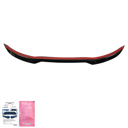 Heckspoiler passend für VW Volkswagen Tiguan Standard/R-Line Mk3 2024+ Hochglanz Schwarz