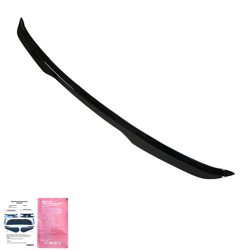 Spoiler passend für VW Volkswagen Tayron Standard/R-Line Mk1 2025+ Hochglanz Schwarz