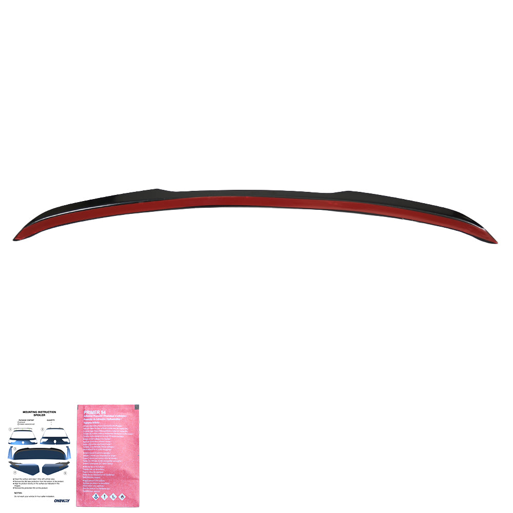 Spoiler passend für VW Volkswagen Tayron Standard/R-Line Mk1 2025+ Hochglanz Schwarz