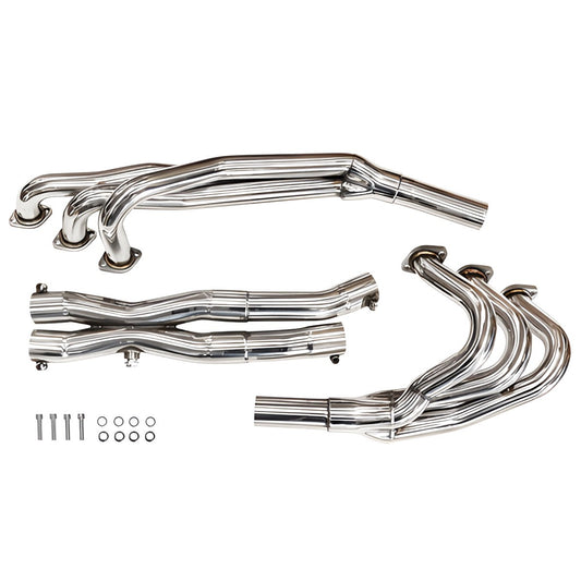 Edelstahl Auspuffkrümmer passend für BMW 3er E30 1984-1991