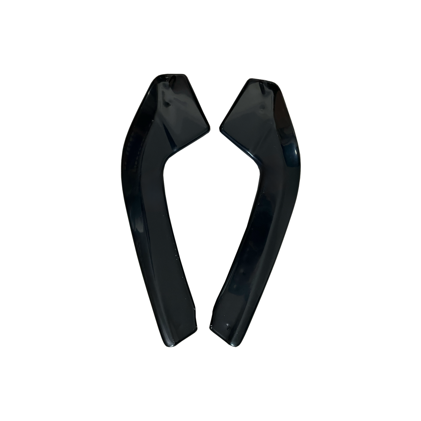 RS11.014 - Heckseitliche Diffusor Splitter passend für AUDI RS3 Limousine 8Y 2020+ Hochglanz Schwarz