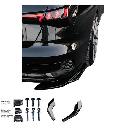 RS11.018 - Heckseitensplitter passend für Audi A3 8Y Limousine 2020-2024