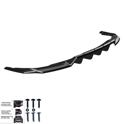 RS11.054 - Heckmittel-Splitter passend für Audi Q5 S-Line SUV Mk2 Facelift 2020-2024