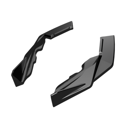 RS11.039 - Heckseitensplitter passend für BMW M2 G87 2023+ (Nur passend mit / RV21.040) Hochglanz Schwarz