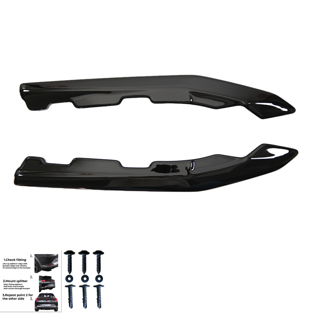 Heckseitensplitter passend für BMW 4er G26 Grand Coupe M-Pack / M440i 2021+