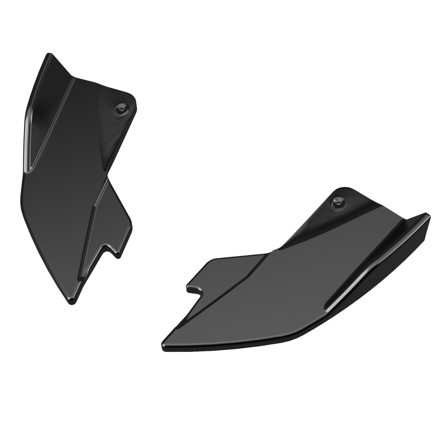 Heckstoßstange Diffusor Splitter passend für CUPRA Formentor 2020+ Version 2 Hochglanz Schwarz