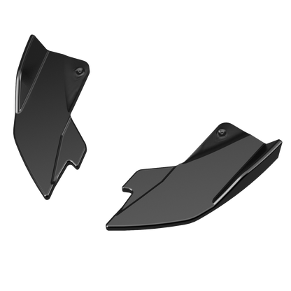 Heckstoßstange Diffusor Splitter passend für CUPRA Formentor 2020+ Version 2 Hochglanz Schwarz