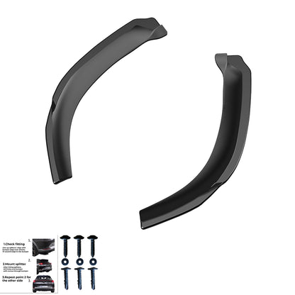 Heckstoßstange Seitendiffuser Splitter Hochglanz Schwarz passend für Ford Focus ST Mk3 Facelift 2015-2018