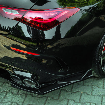 RS11.069 - Heckseitensplitter passend für Mercedes CLA35 / CLA45 Aero Pack C118 2019-2023 Hochglanz Schwarz