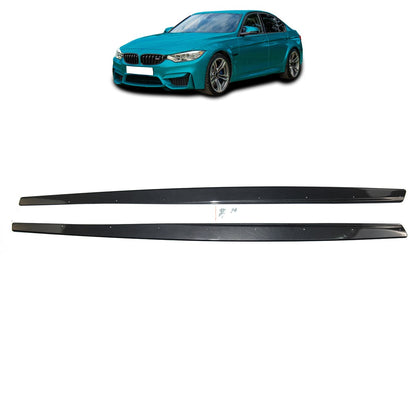 Seitenschweller Erweiterungen Carbon-Optik passend für BMW M3 F80 M4 F82 F83 2011-2018