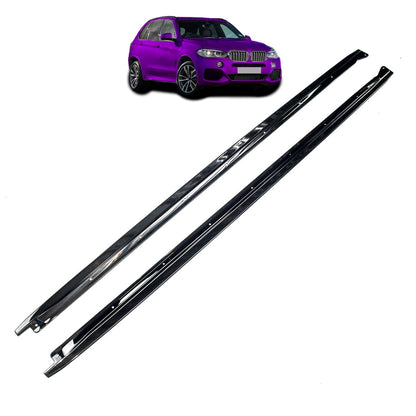Seitenschwellererweiterungen Hochglanz Schwarz passend für BMW X5 F15 2013-2018