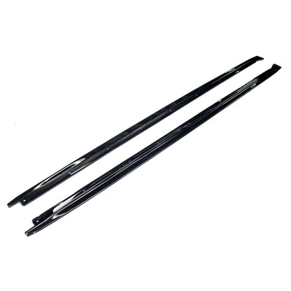 Seitenschwellererweiterungen Hochglanz Schwarz passend für BMW X5 F15 2013-2018