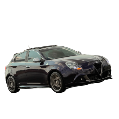 Seitenschweller passend für ALFA ROMEO Giulietta Sport 2010-2020 Hochglanz Schwarz